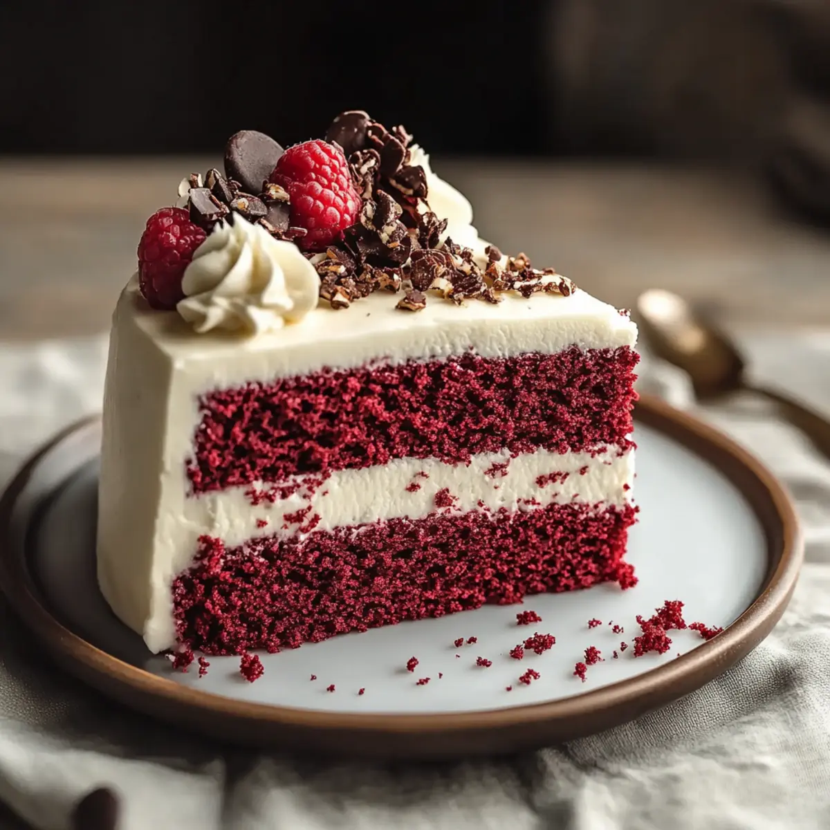Red Velvet Cheesecake Cake