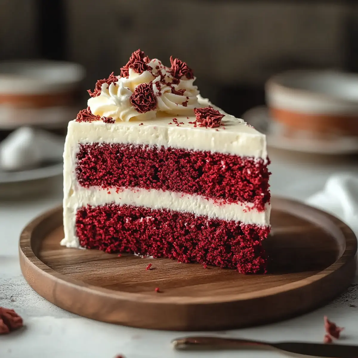 Red Velvet Cheesecake Cake