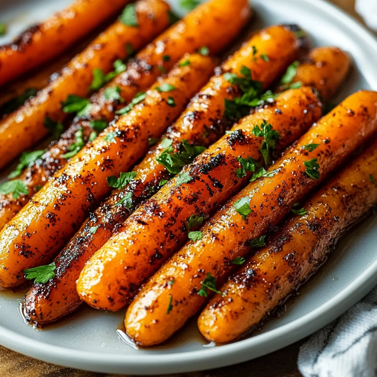 Roasted Brown Sugar Carrots