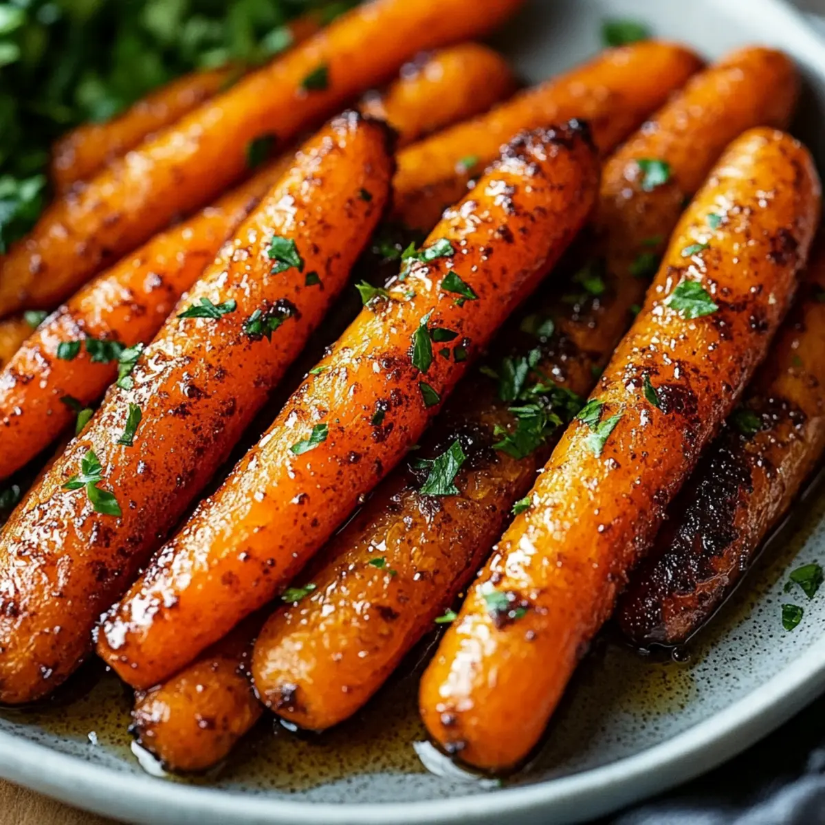 Roasted Brown Sugar Carrots