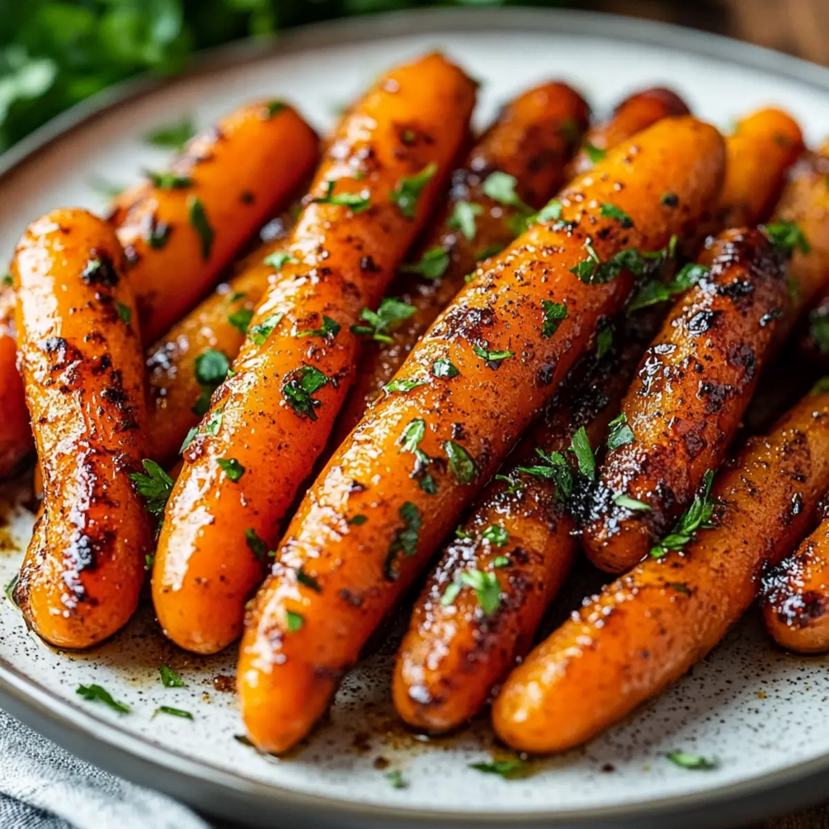 Roasted Brown Sugar Carrots