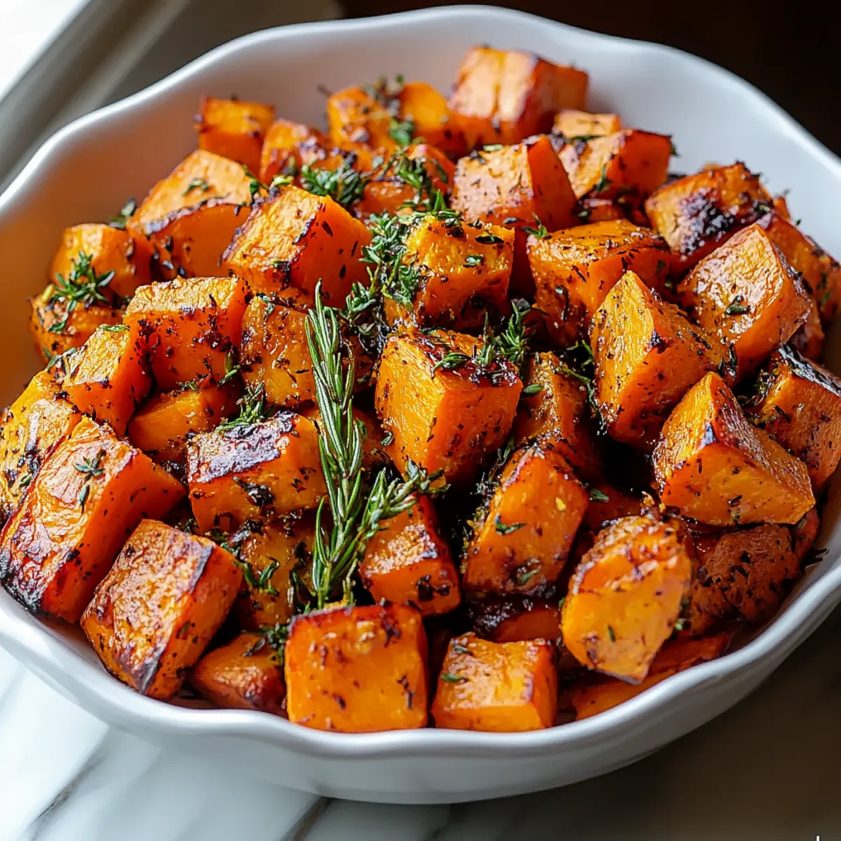 Roasted Sweet Potatoes Carrots Dish