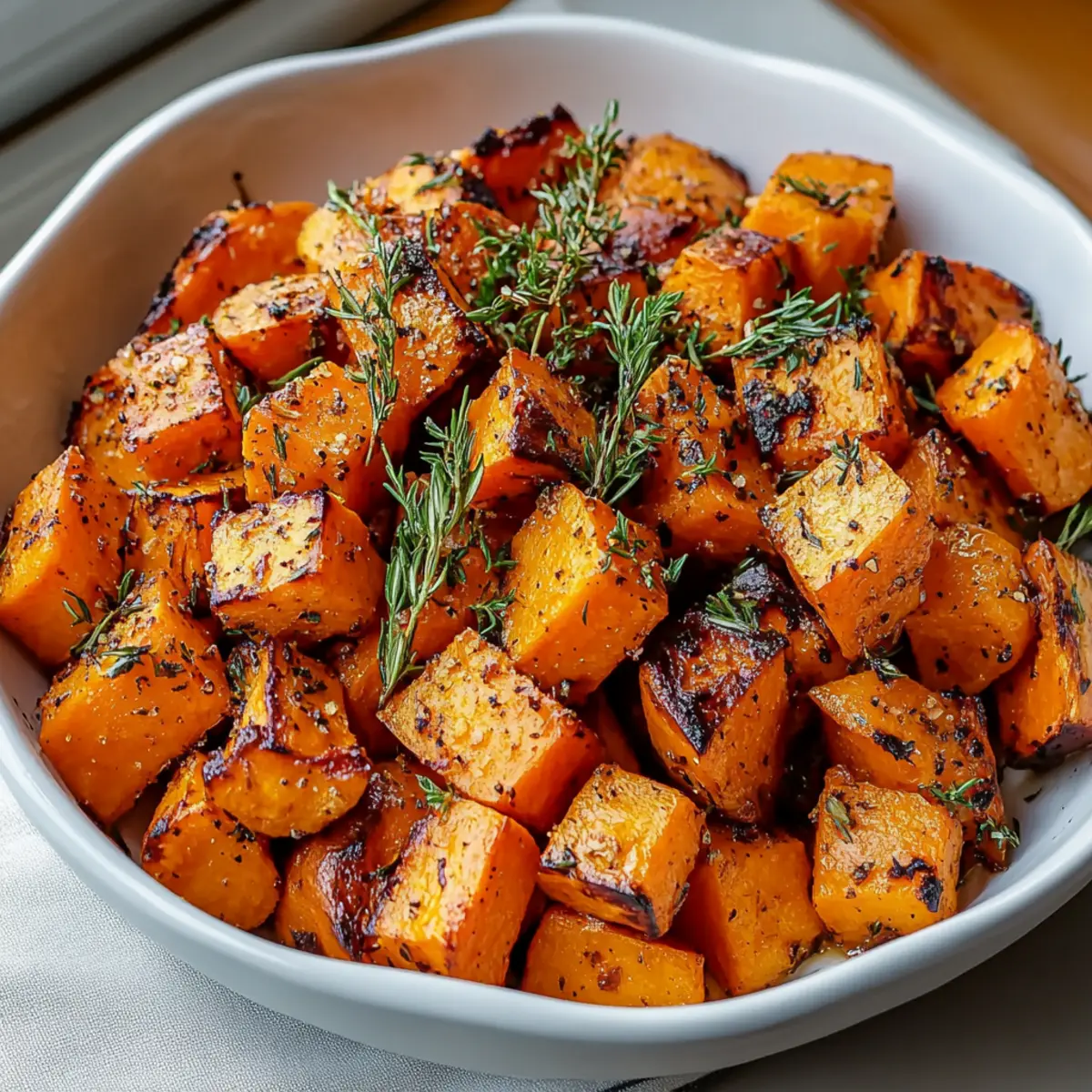 Roasted Sweet Potatoes Carrots Dish