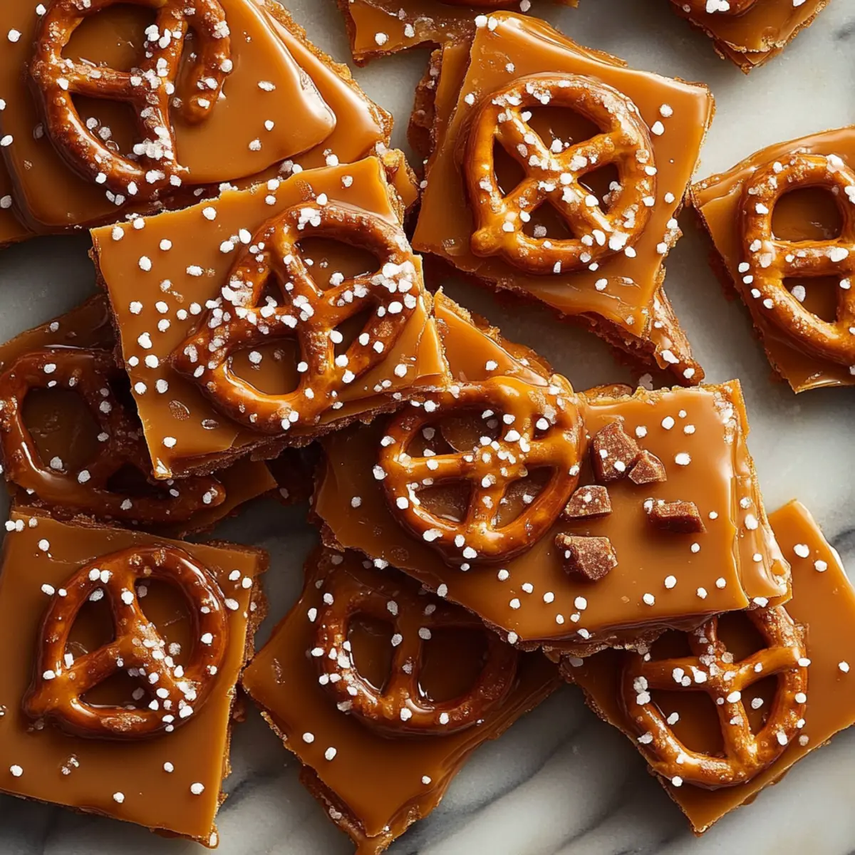 Salted Caramel Pretzel Bark