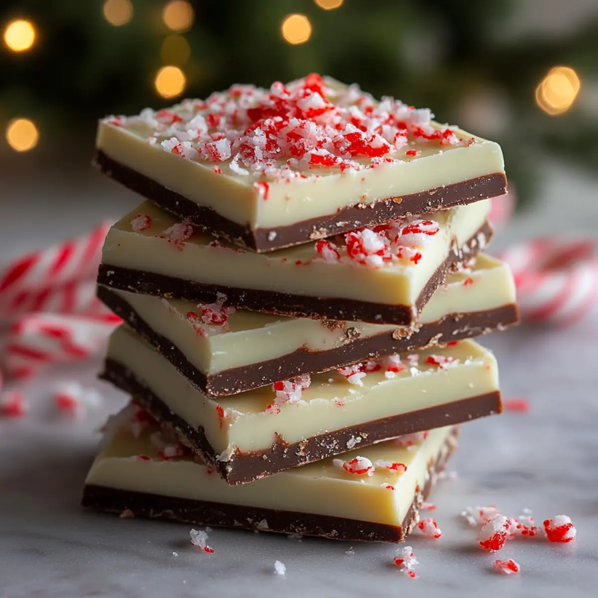 Salted Peppermint Bark
