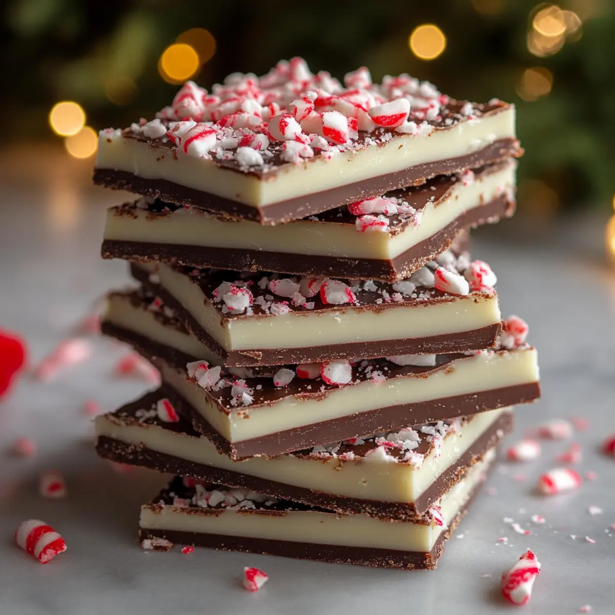 Salted Peppermint Bark