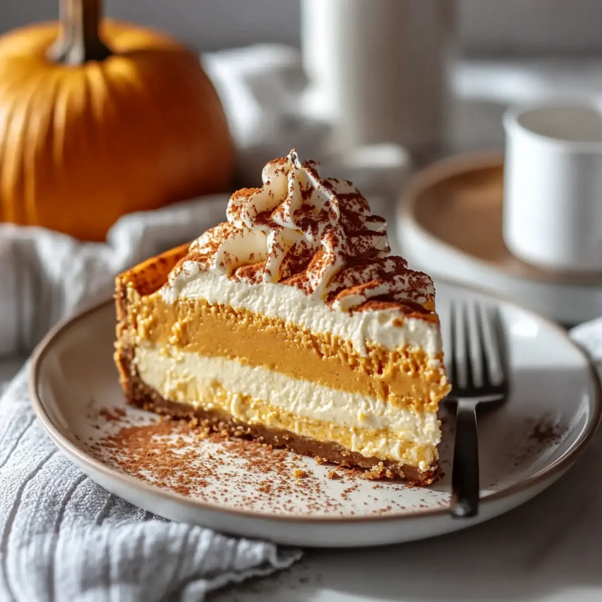 Thanksgiving Pumpkin Cheesecake