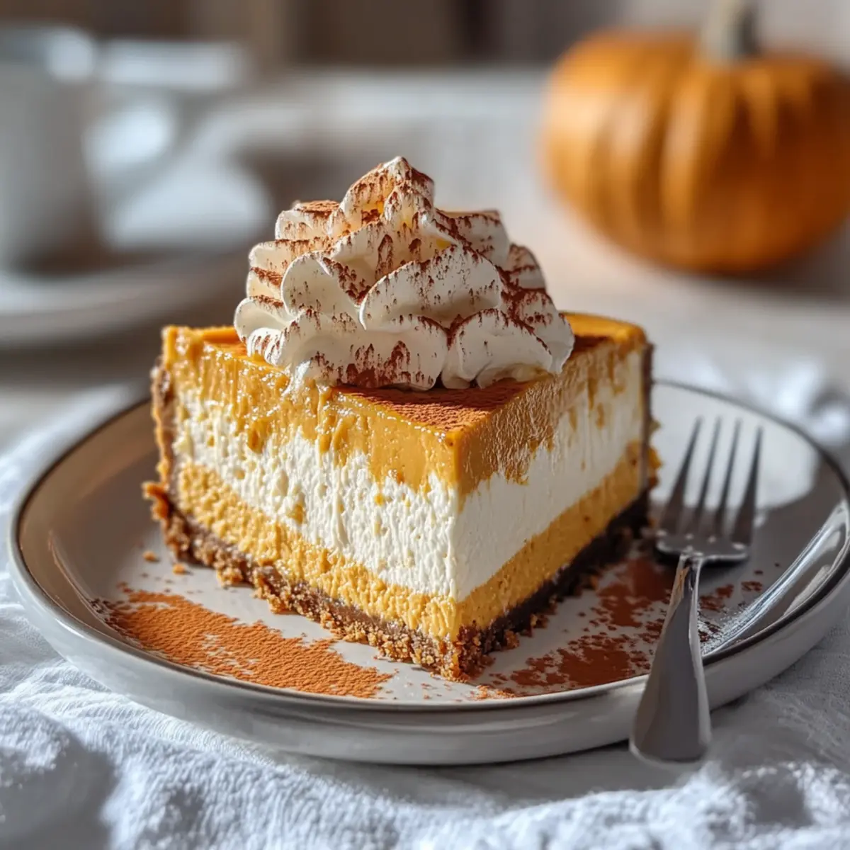 Thanksgiving Pumpkin Cheesecake