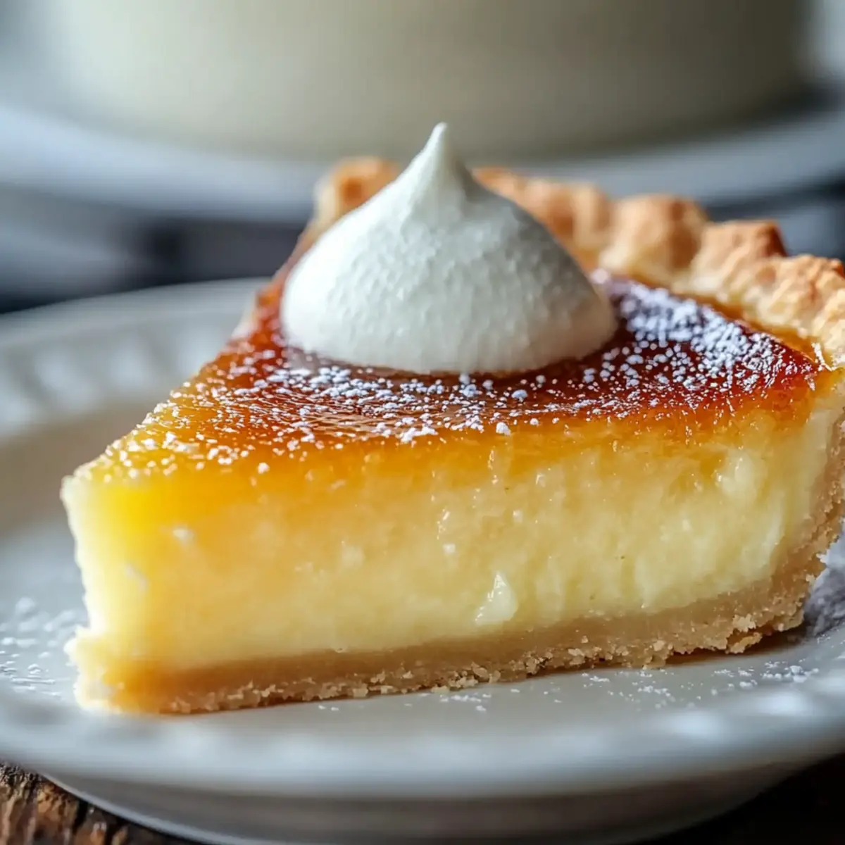 Buttermilk Pie