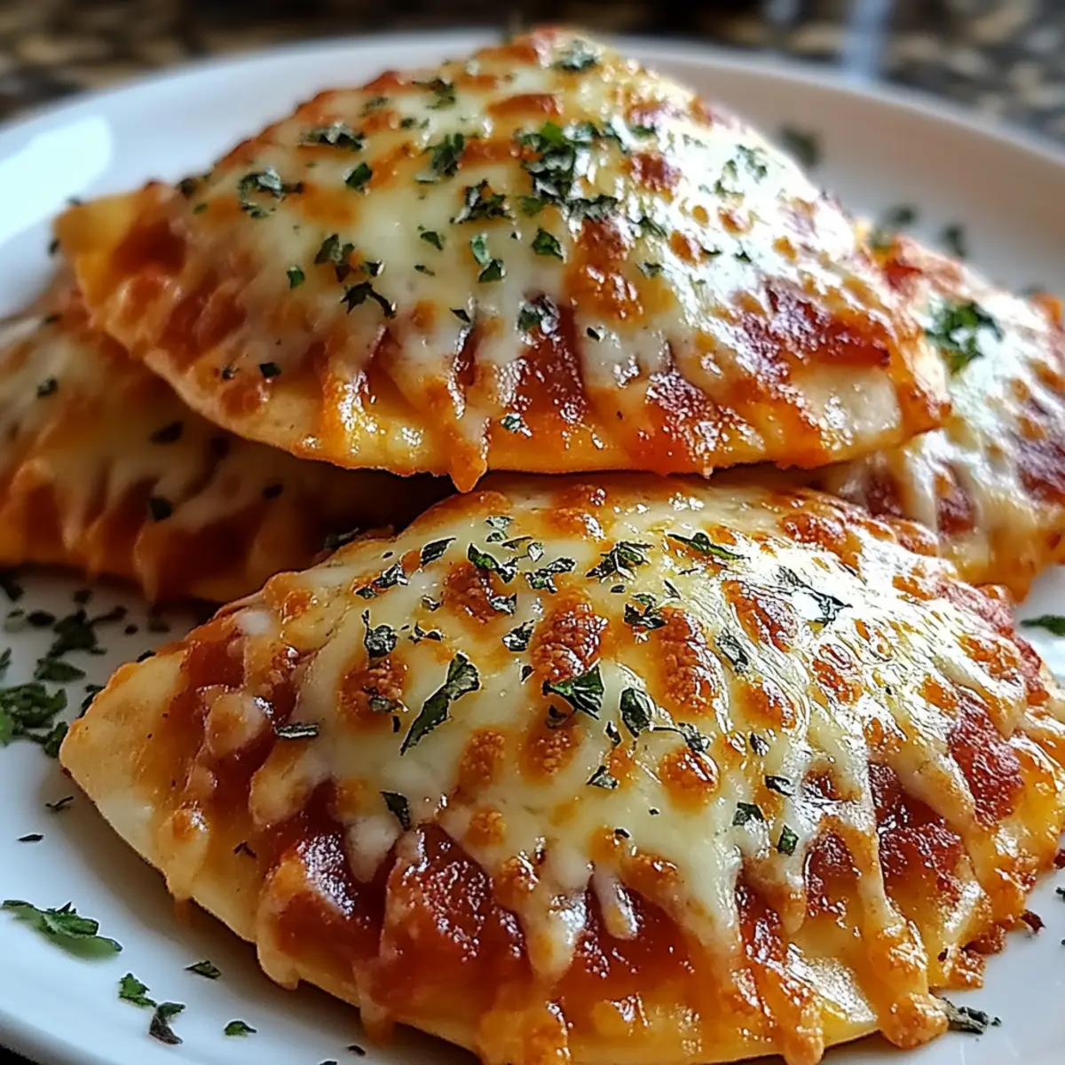 Cheesy Pizza Pockets