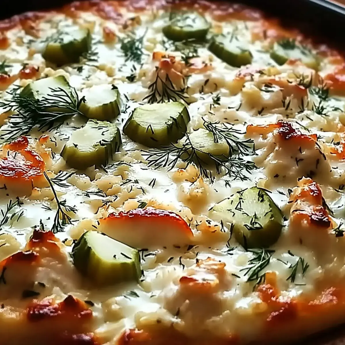 Chicken Tzatziki Rice Bake