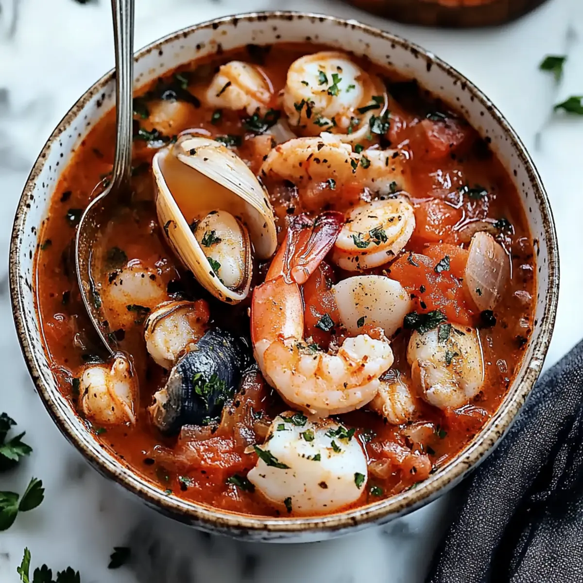 Cioppino Seafood Stew