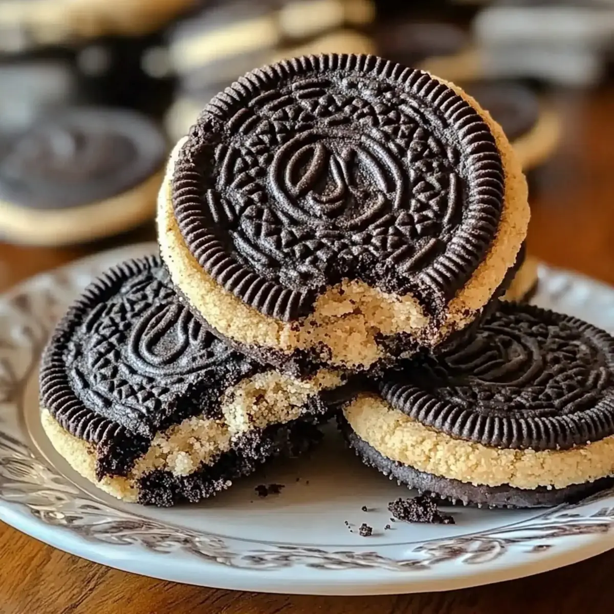 Copycat Crumbl Chocolate Oreo Cookies