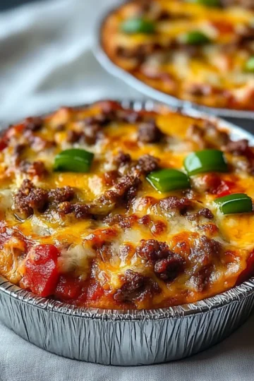 Crustless Pizza Bowl