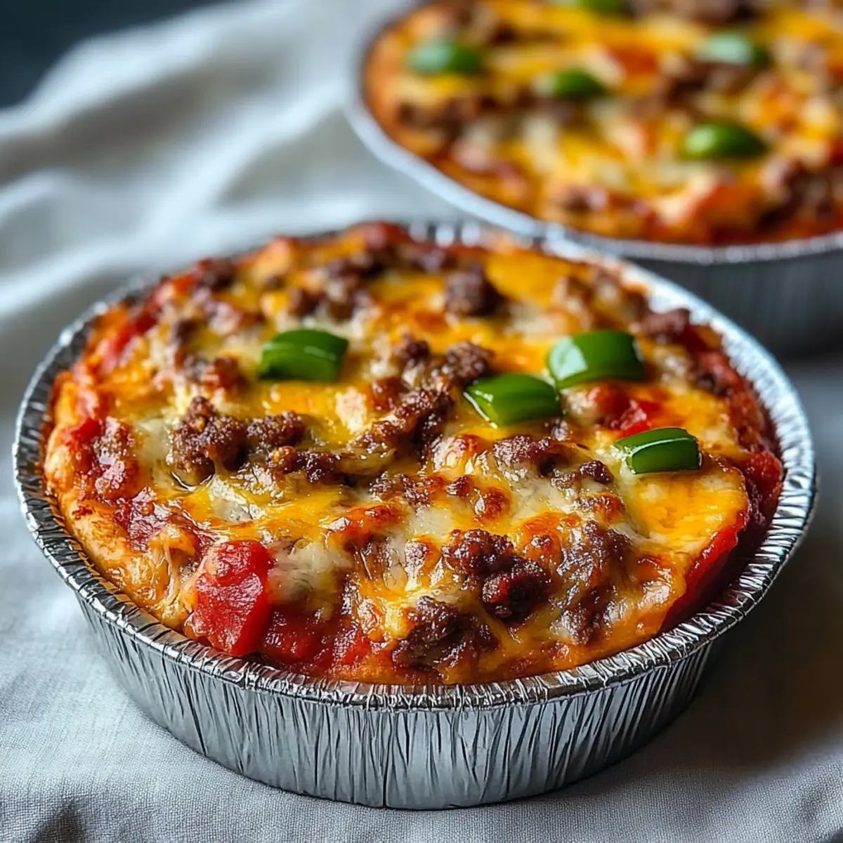 Crustless Pizza Bowl