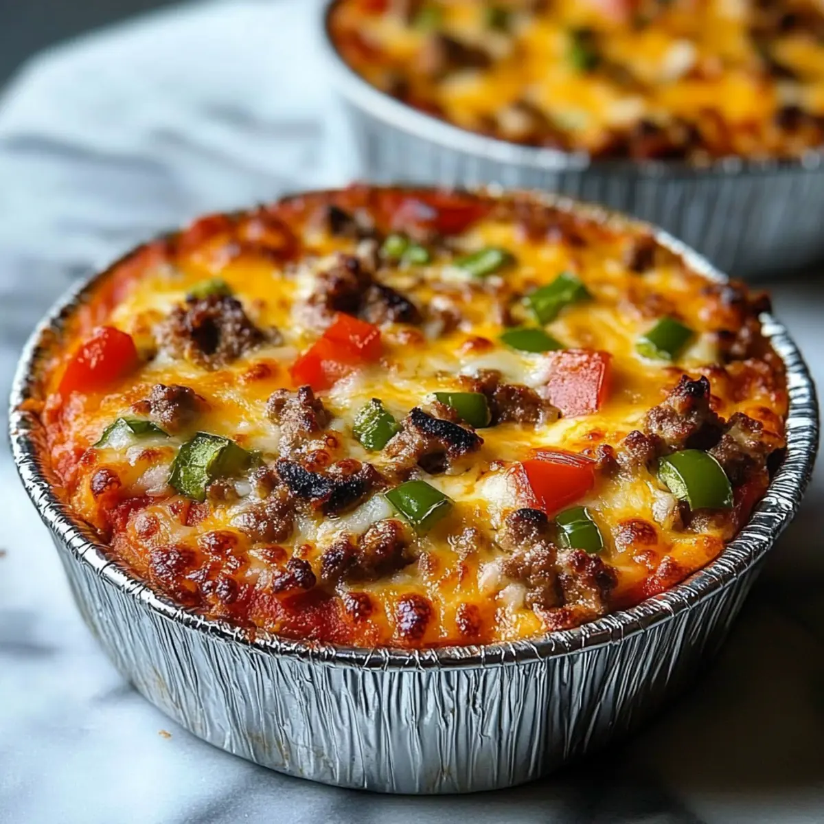 Crustless Pizza Bowl