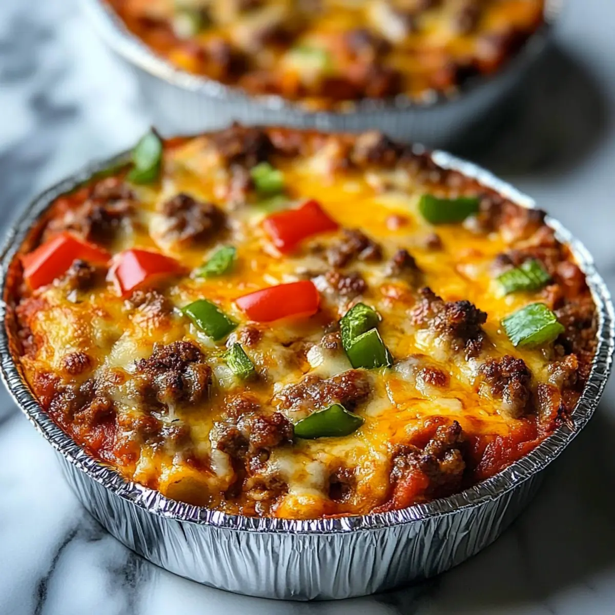 Crustless Pizza Bowl