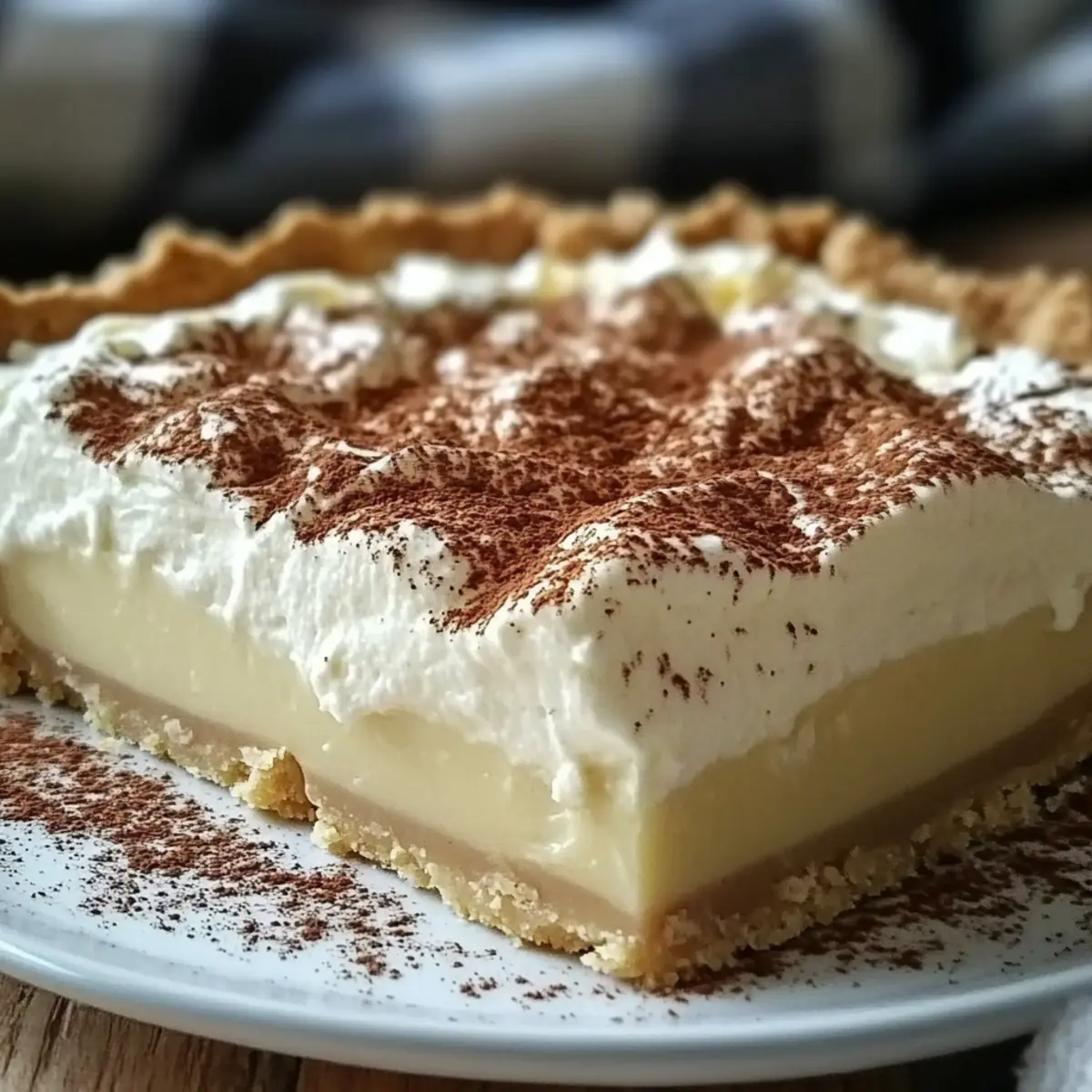 Eggnog Pie