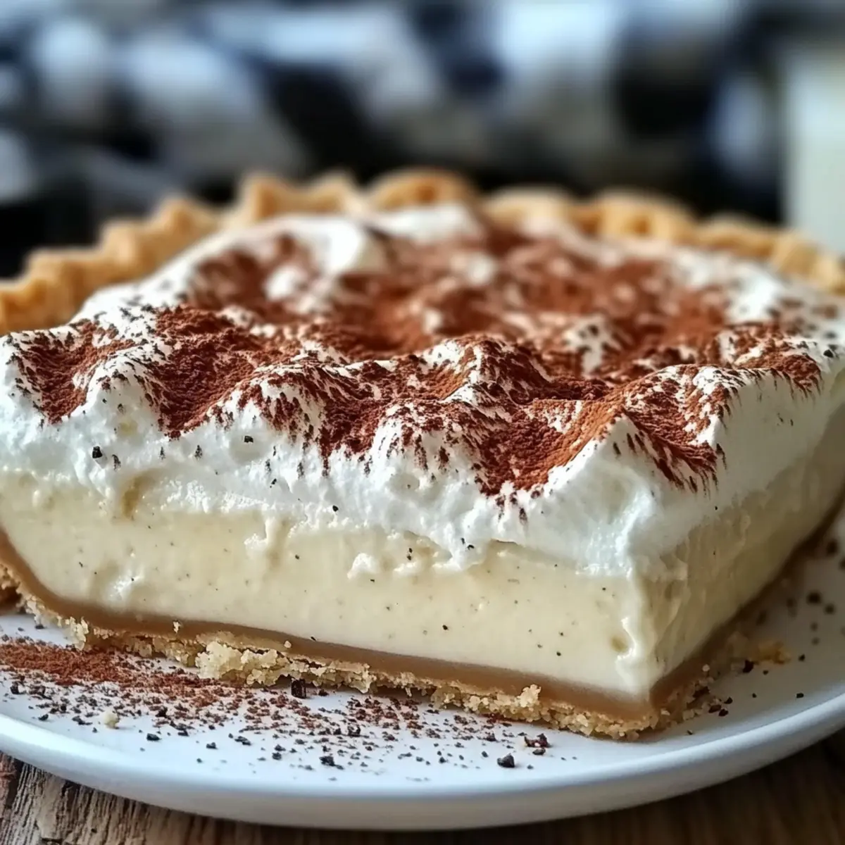 Eggnog Pie