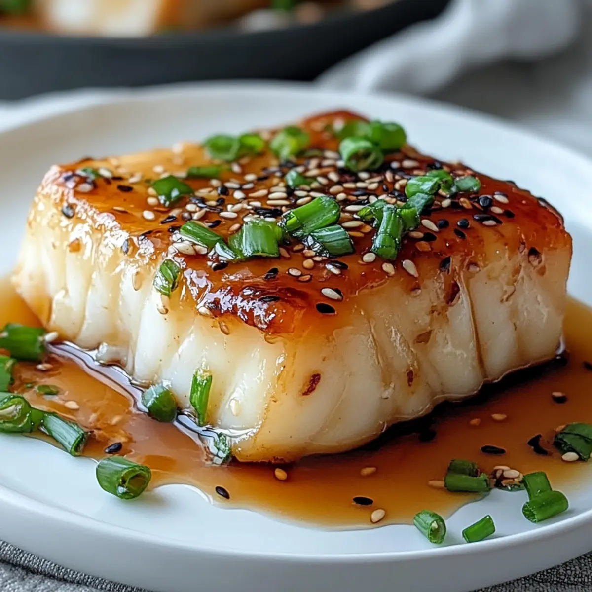 Miso Glazed Cod