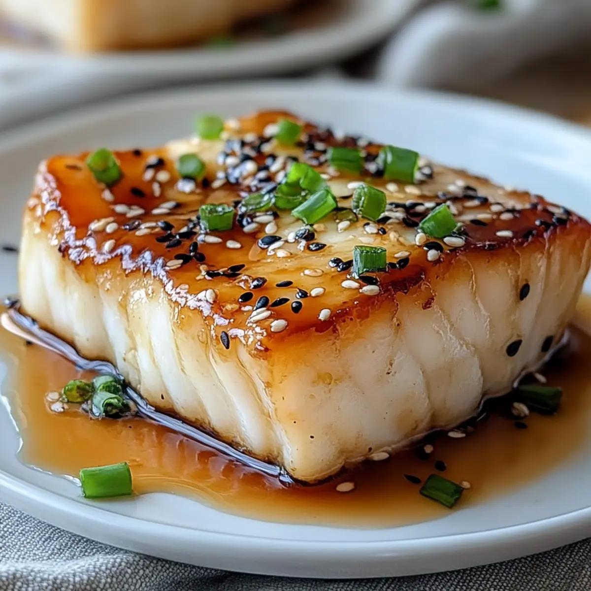 Miso Glazed Cod