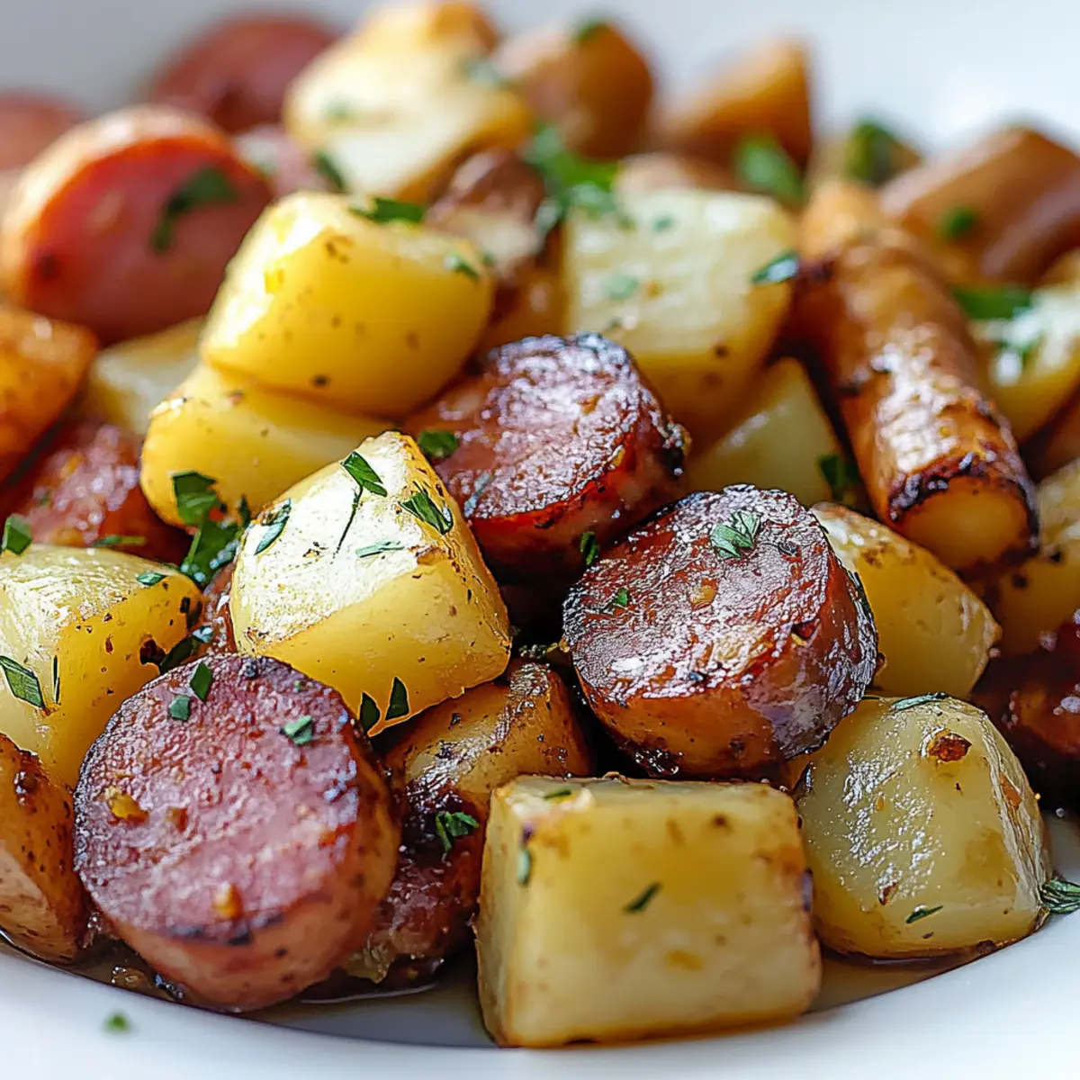 Savory Kielbasa and Potatoes