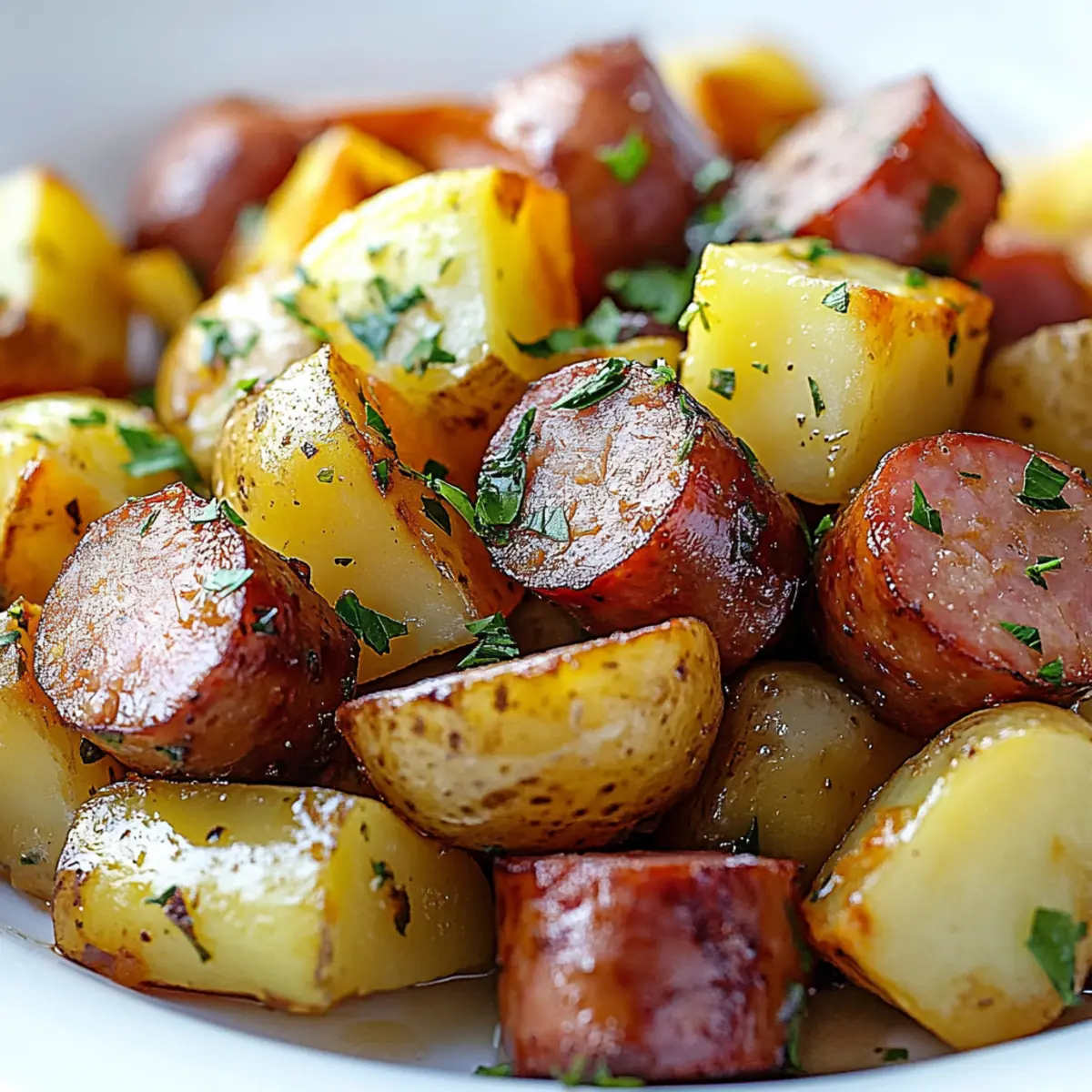 Savory Kielbasa and Potatoes