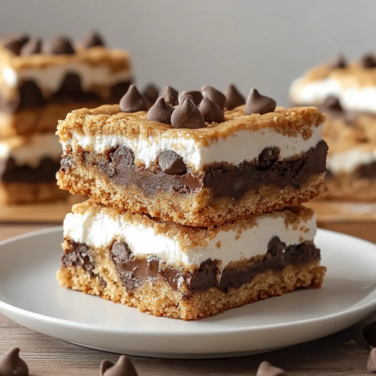 Smores Cookie Bars