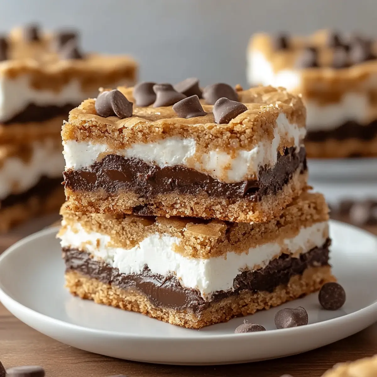 Smores Cookie Bars