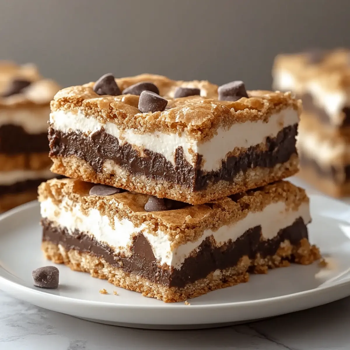 Smores Cookie Bars