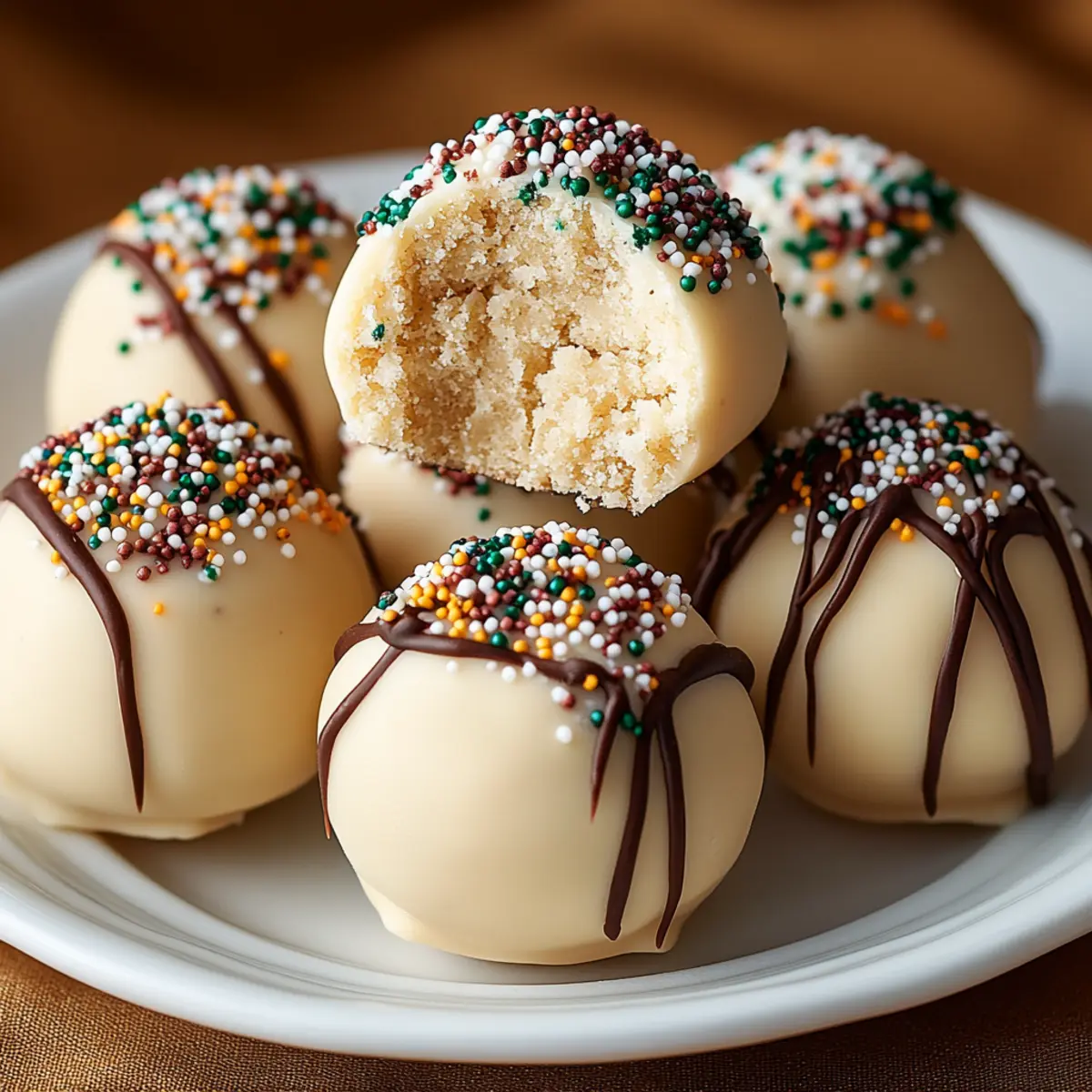 Sugar Cookie Truffles