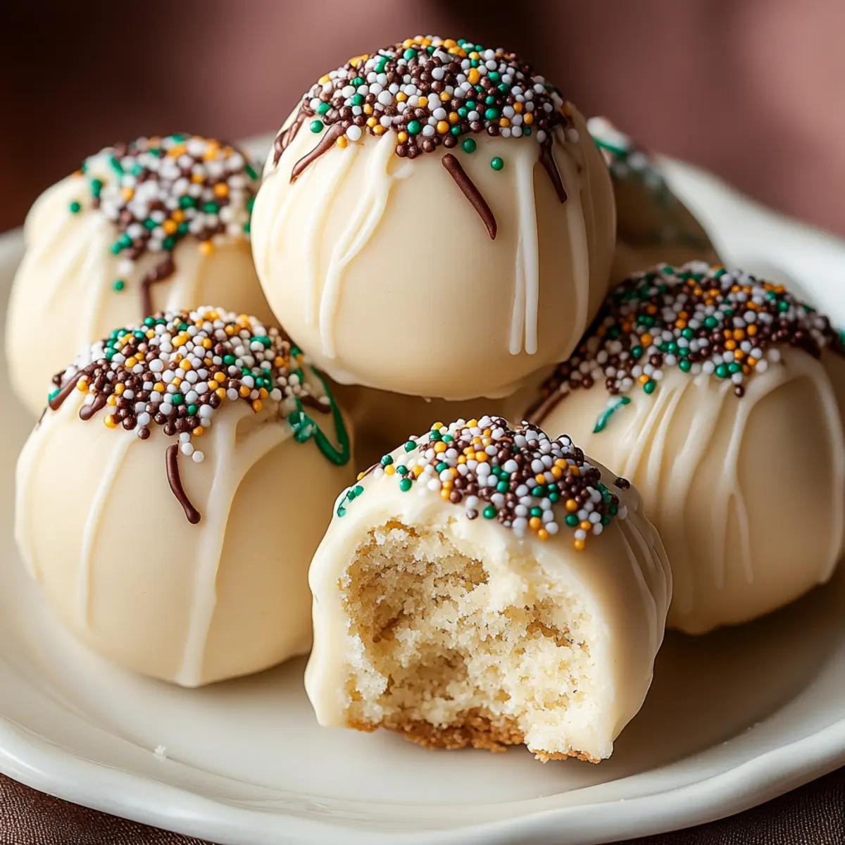 Sugar Cookie Truffles