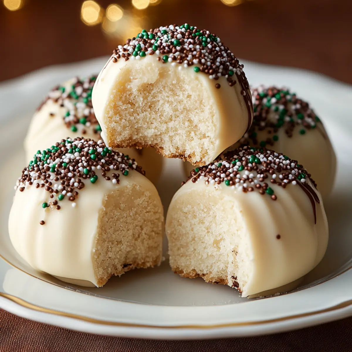 Sugar Cookie Truffles