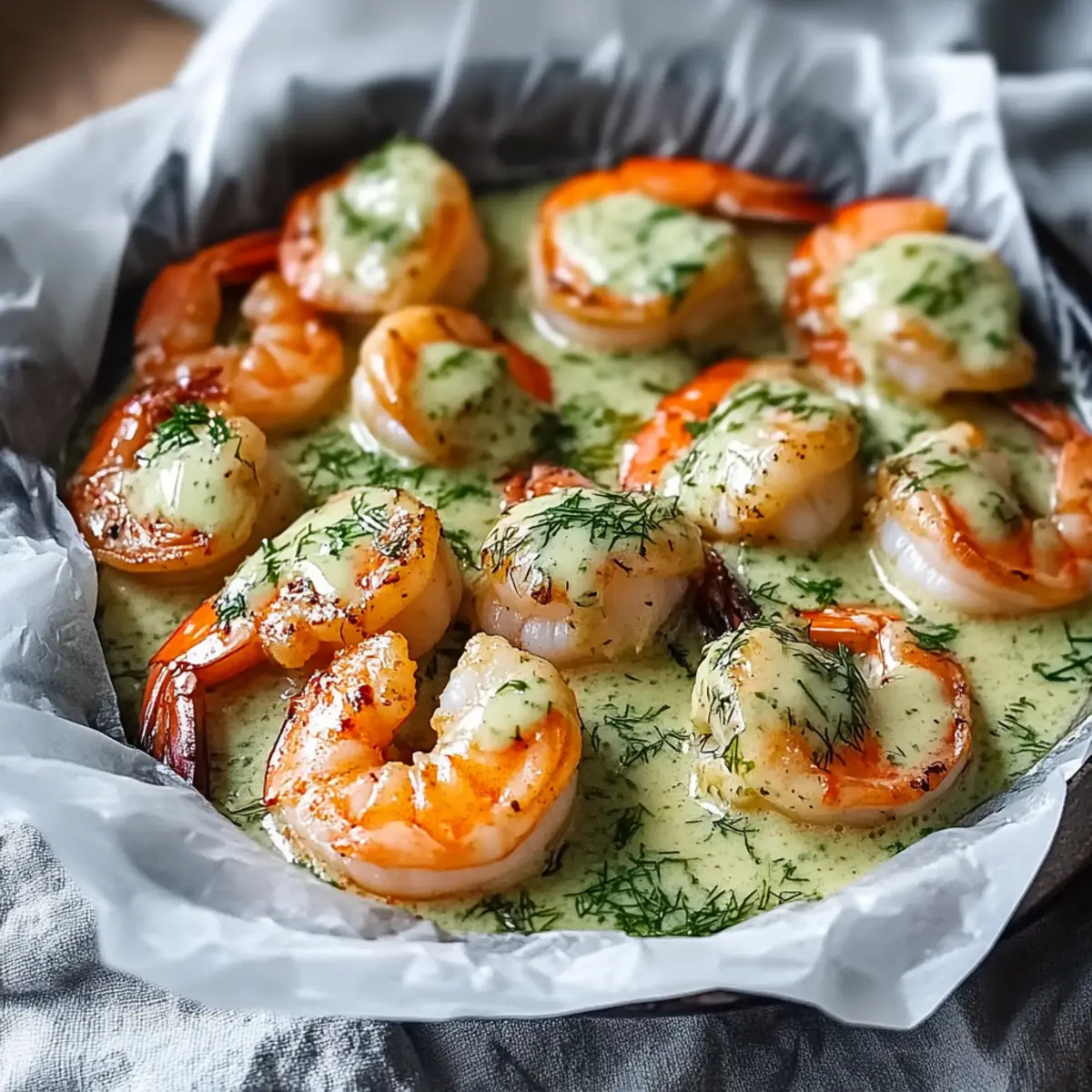 Zesty Garlic Butter Shrimp Skillet