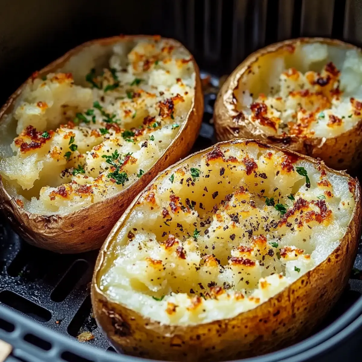 Air Fryer Baked Potatoes