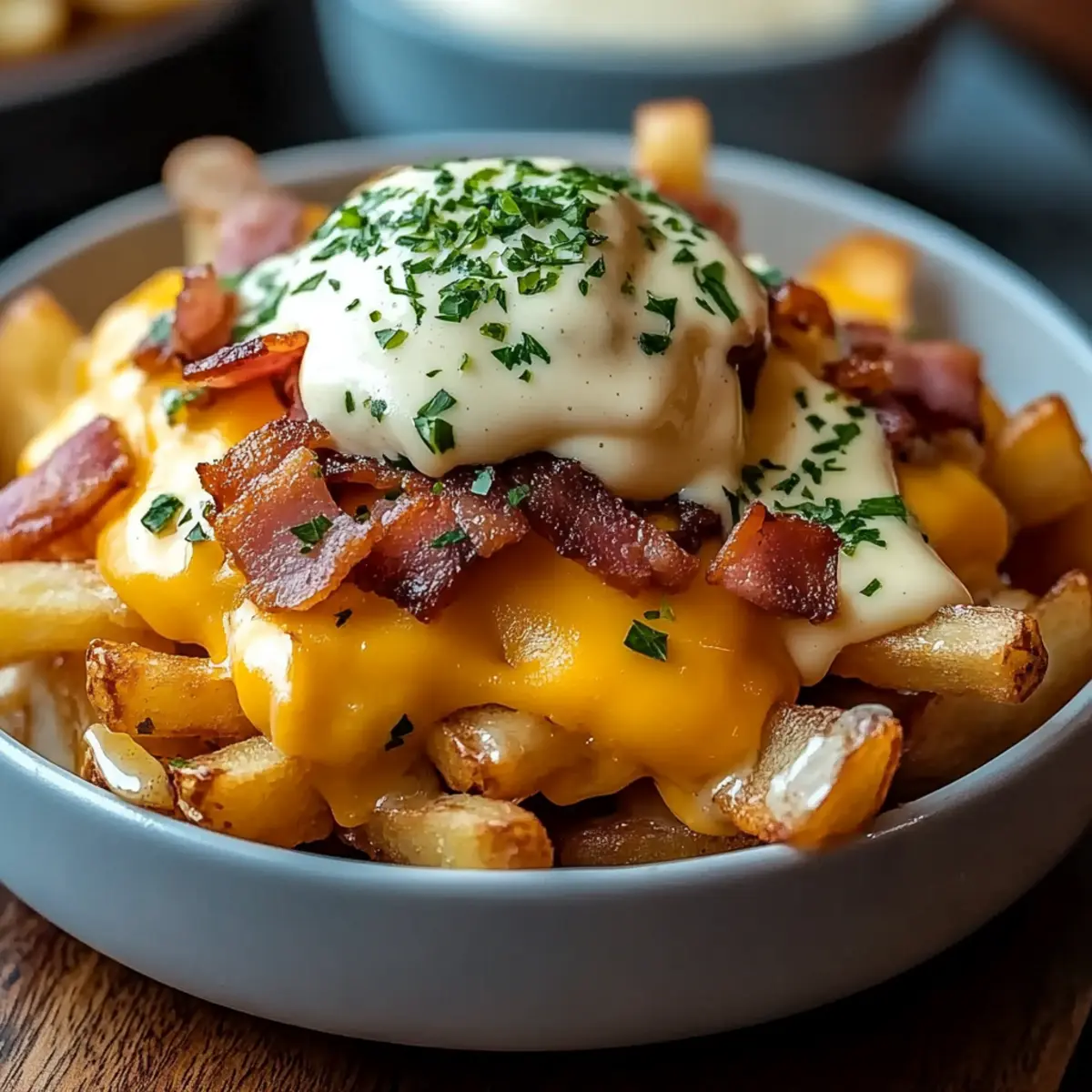 Breakfast Poutine and Creamy Hollandaise