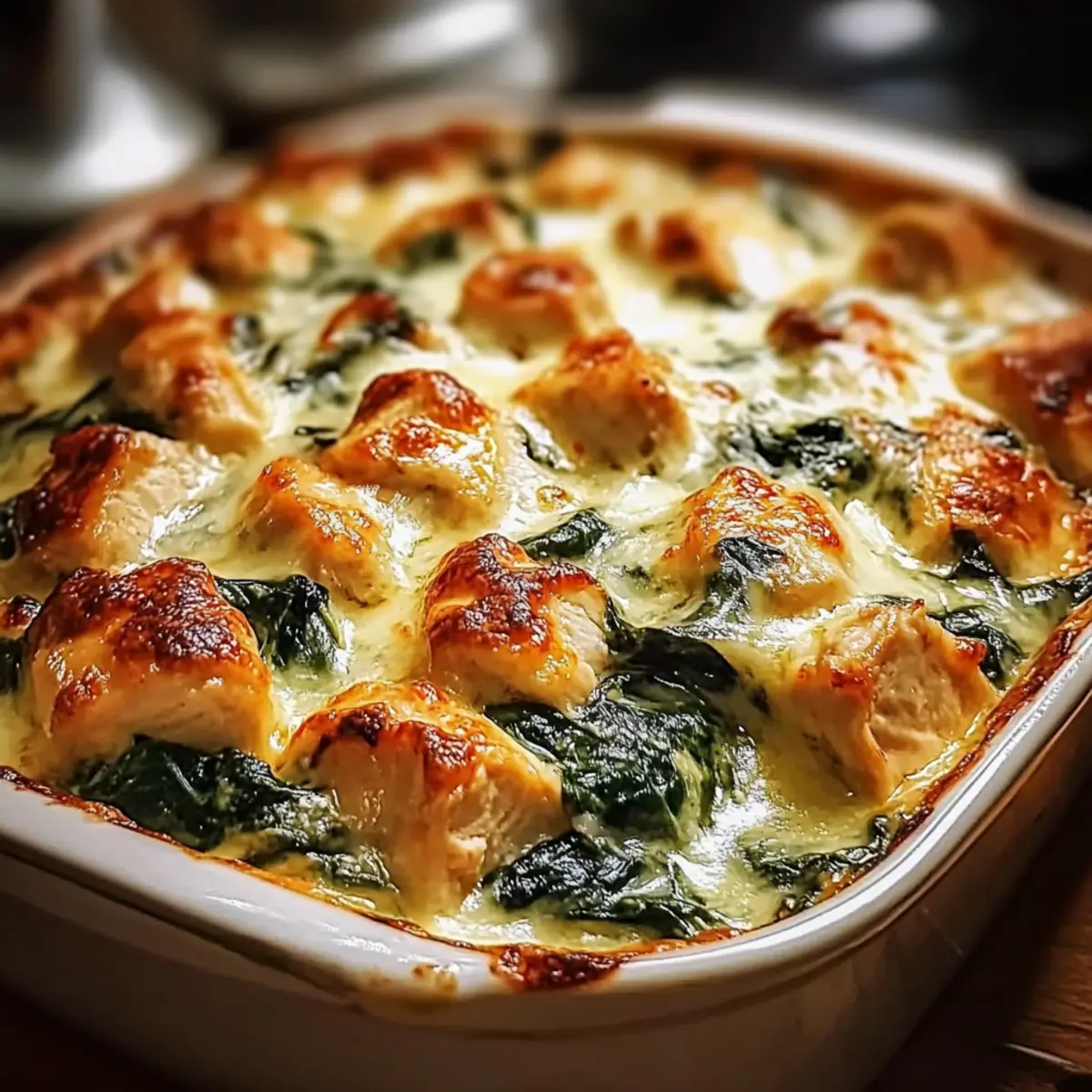 Chicken and Spinach Casserole