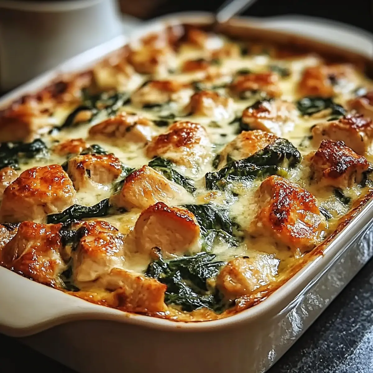 Chicken and Spinach Casserole