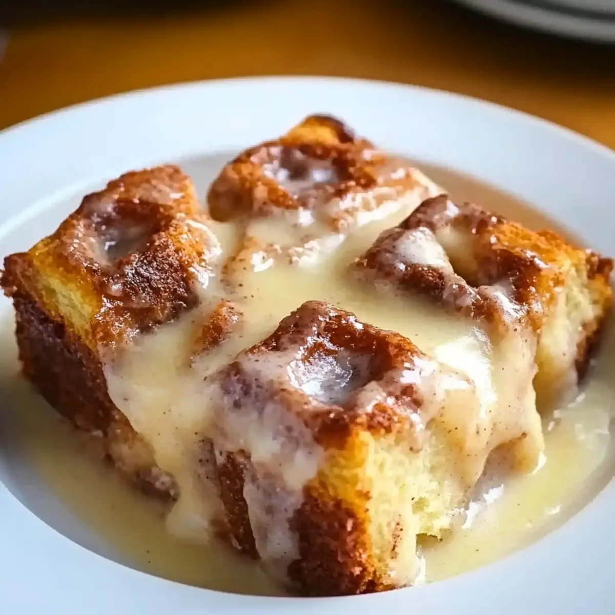 Cinnamon Roll Bread Pudding