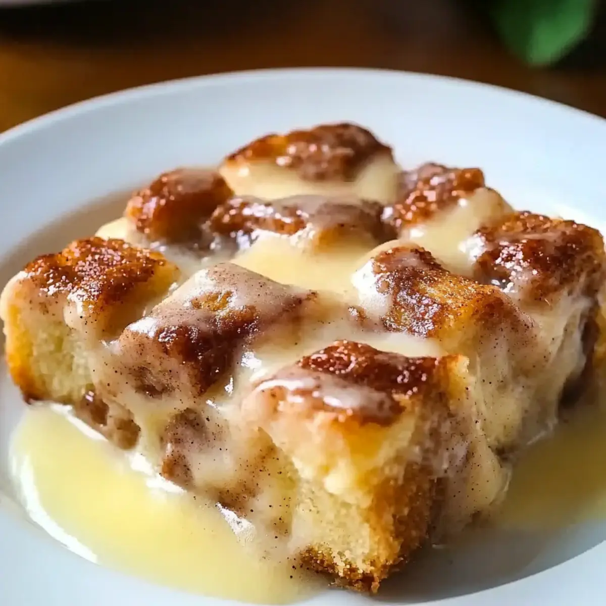 Cinnamon Roll Bread Pudding