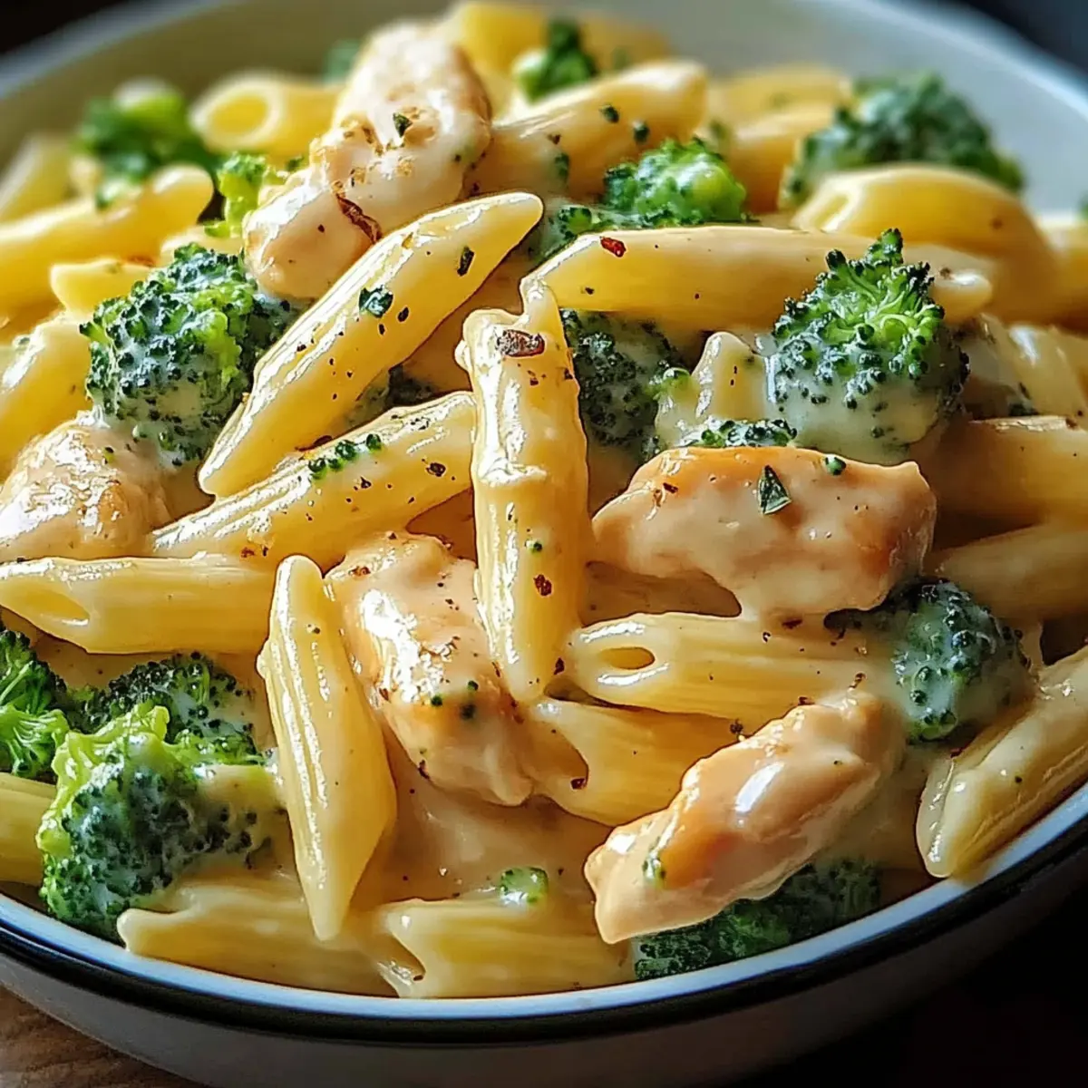 Creamy Broccoli Chicken Penne