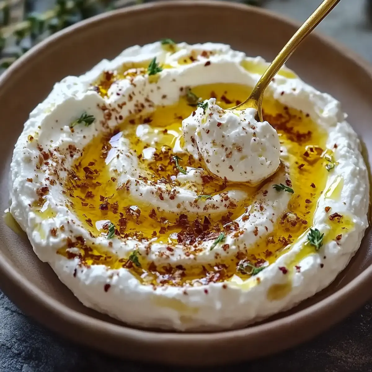 Creamy Whipped Feta with Honey Dip
