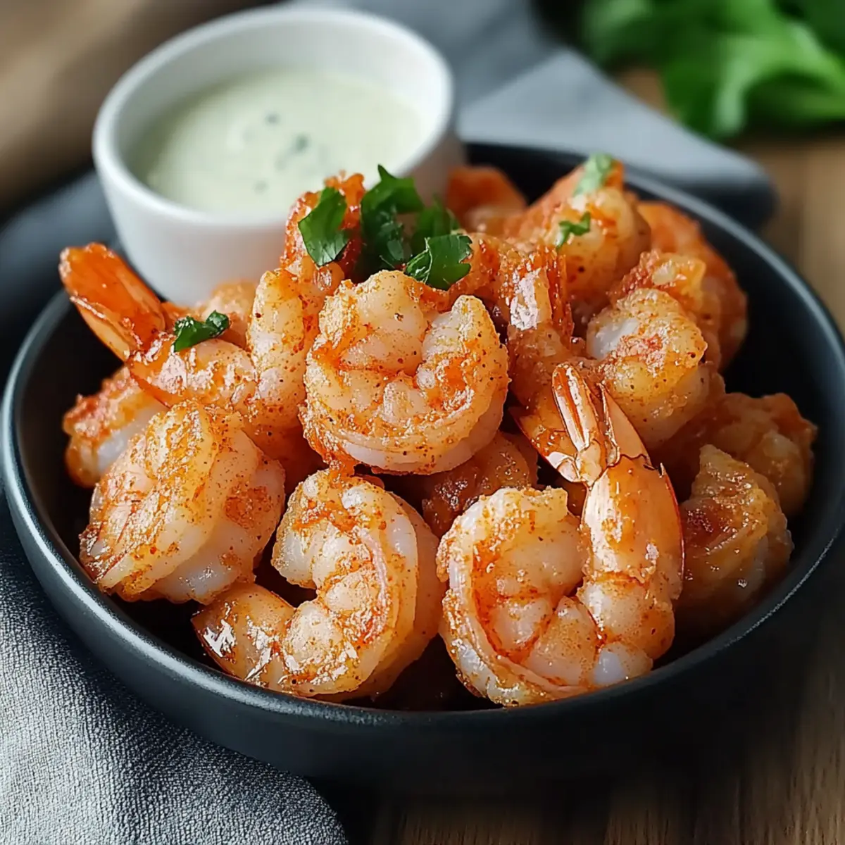 Crispy Spicy Buffalo Shrimp