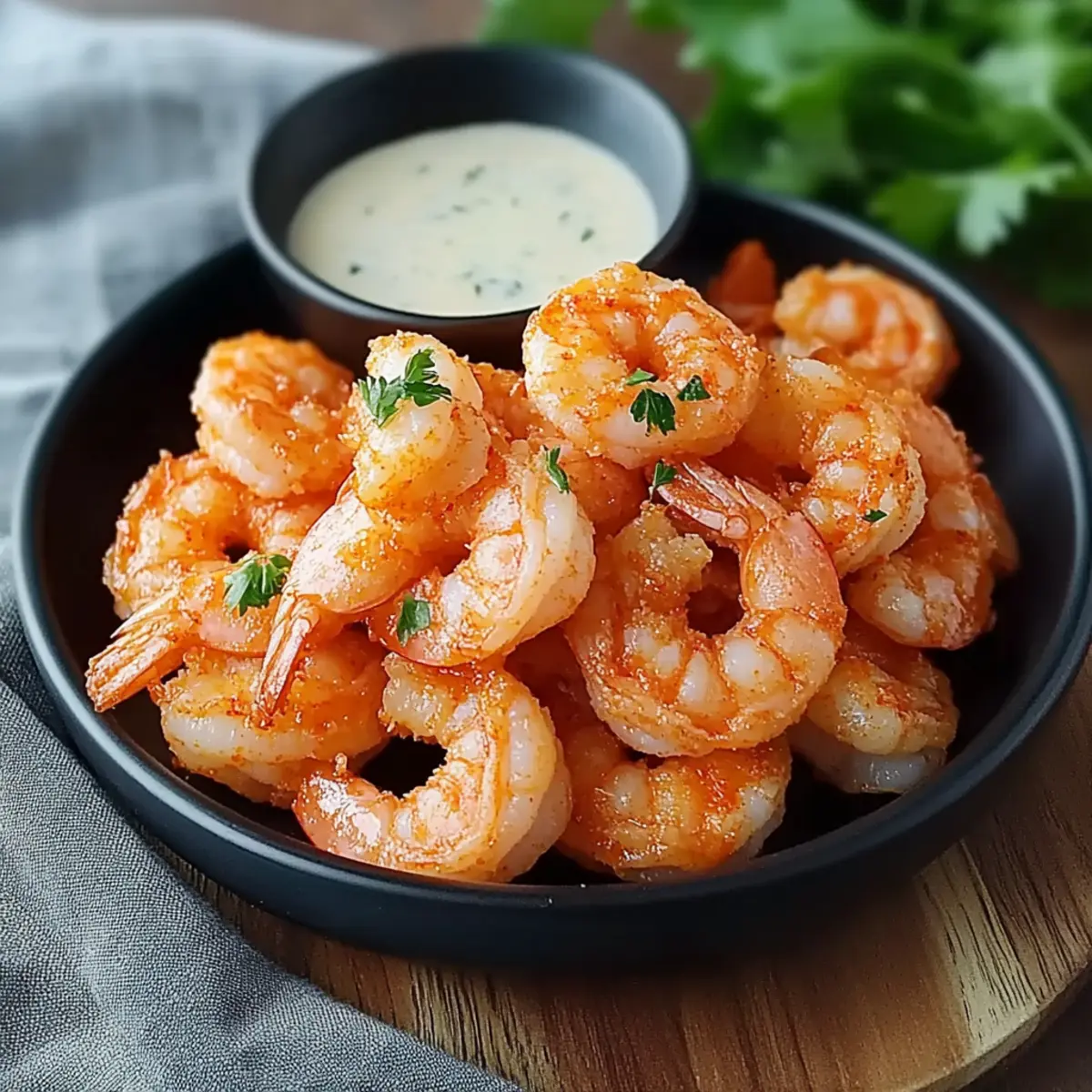 Crispy Spicy Buffalo Shrimp