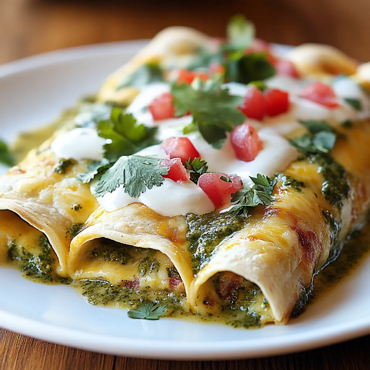 Enchiladas Suizas: A Creamy Delight