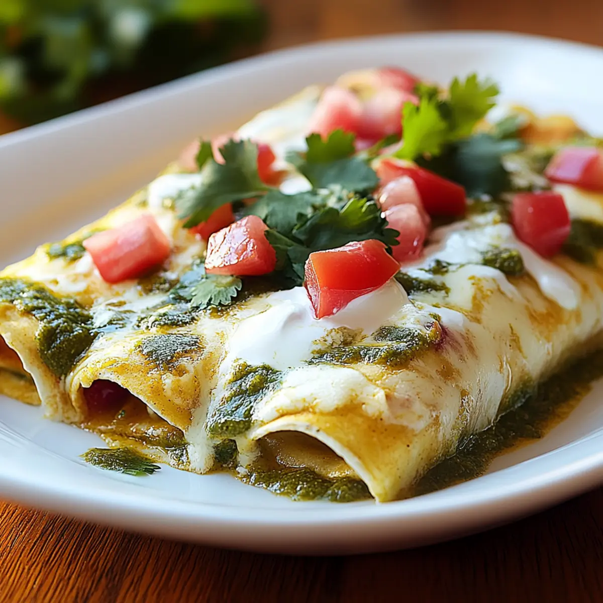 Enchiladas Suizas: A Creamy Delight