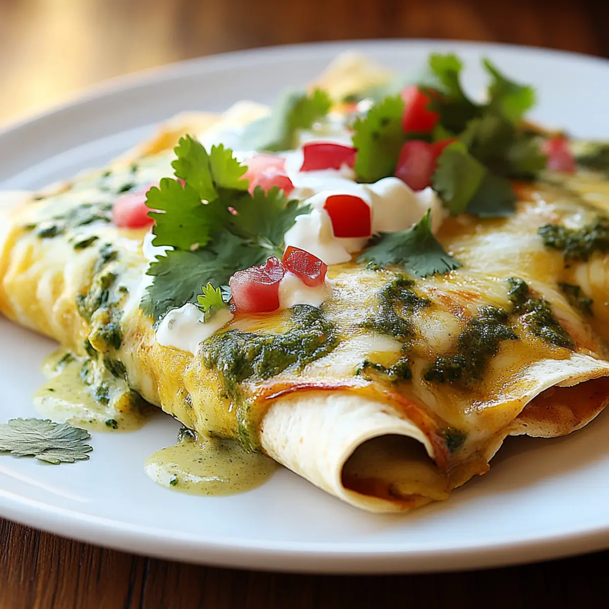 Enchiladas Suizas: A Creamy Delight