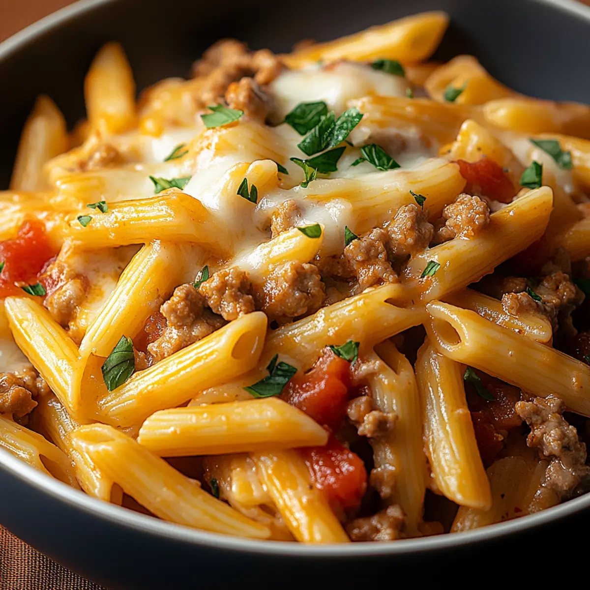 Ground Turkey Pasta