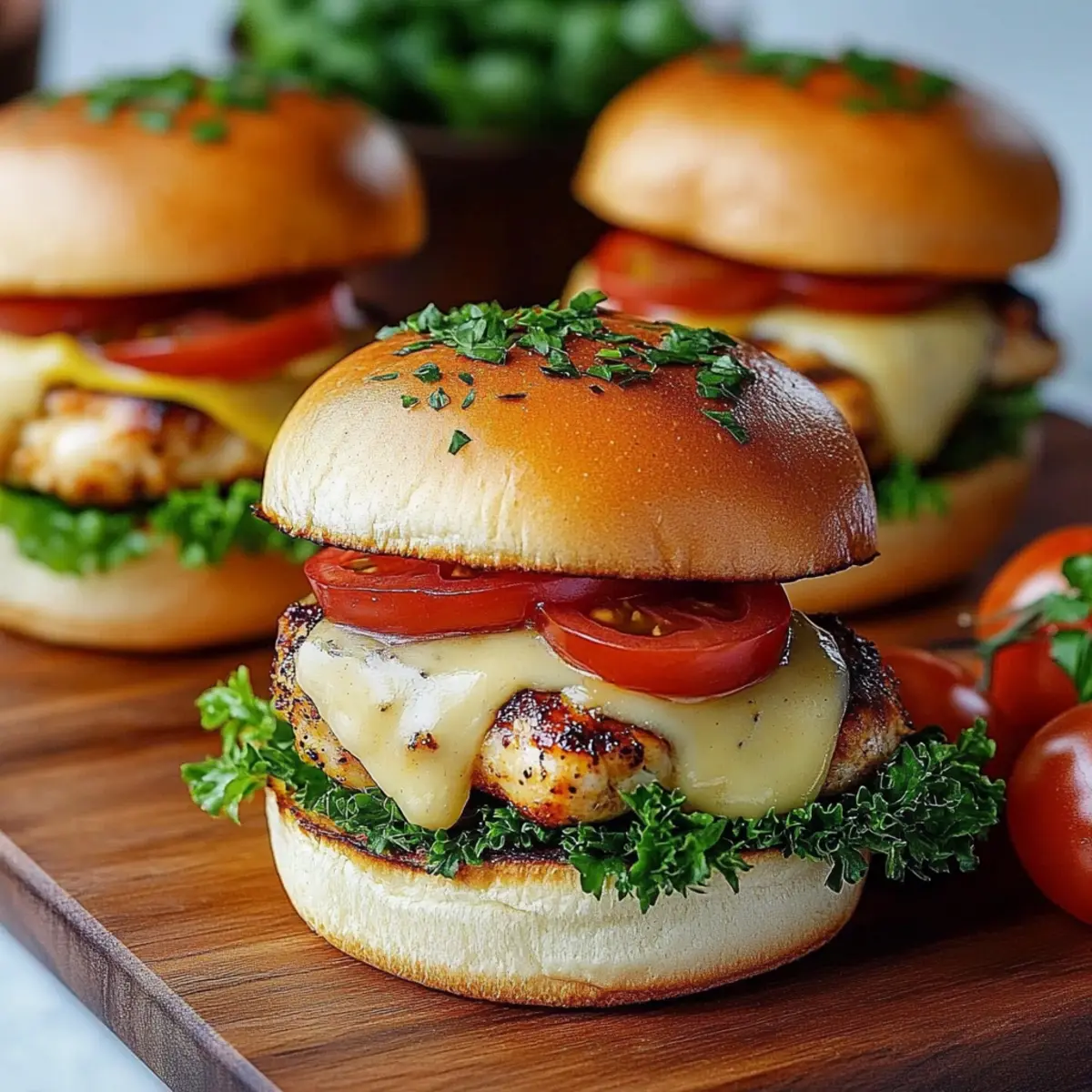 Honey Mustard Chicken Sliders