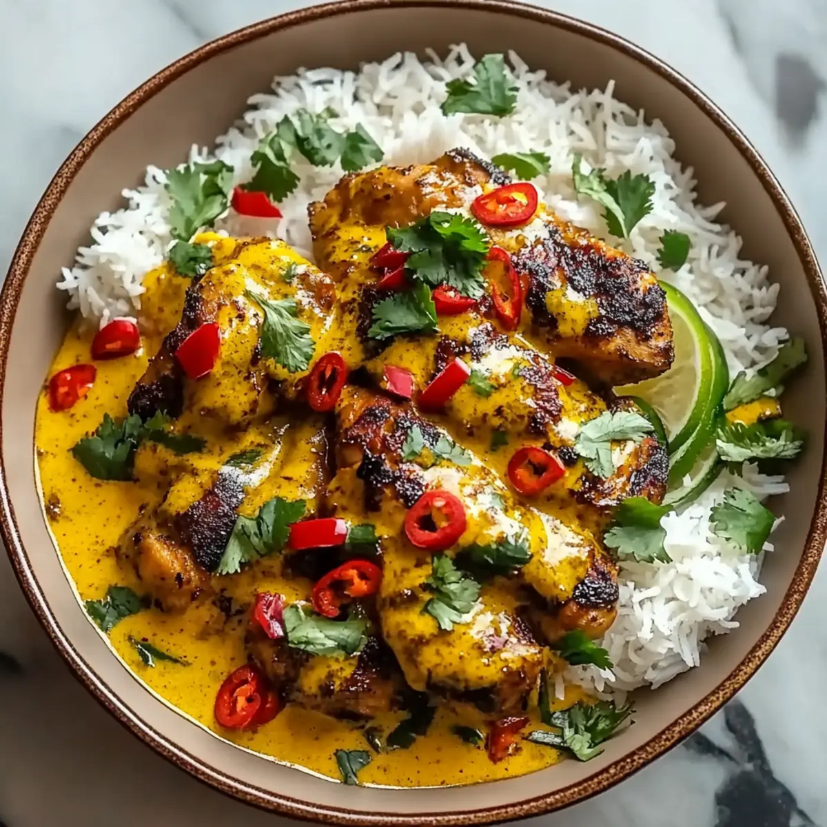 Savory Spicy Brazilian Coconut Chicken